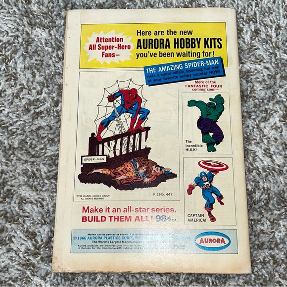 VINTAGE 1967 MARVEL TALES TO ASTONISH Hulk & Sub-Mariner Silver Age Comic #89 - Picture 9 of 9